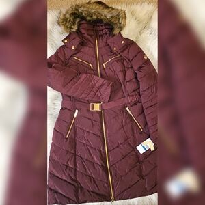 Michael Kors Belted Puffer